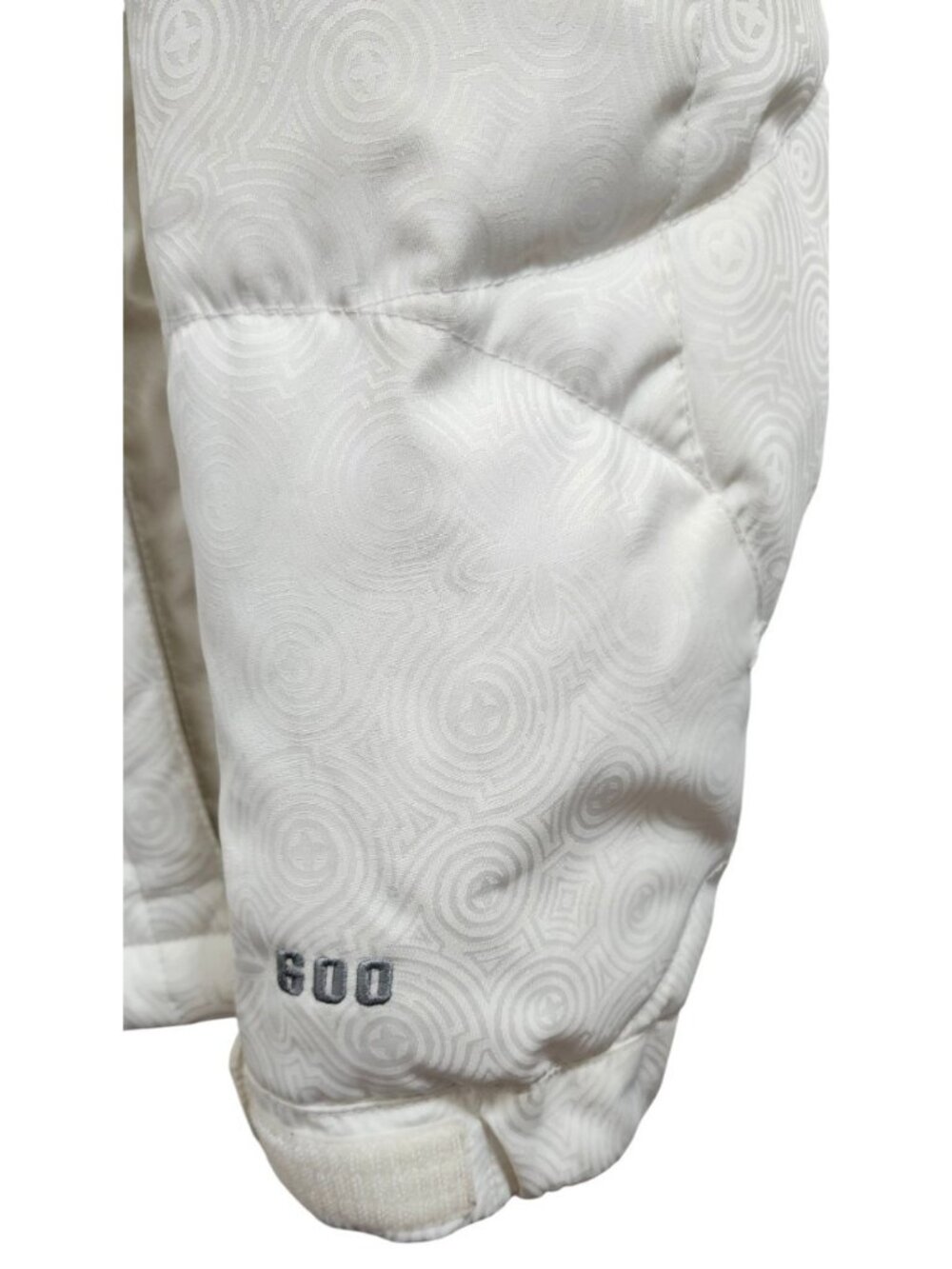 The North Face Women's 600 Fill Down Puffer Jacket White No Hood S - Picture 6 of 16